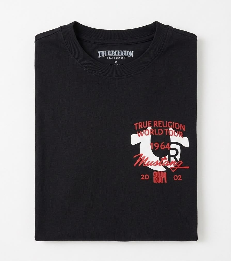 True Religion Tee Mustang