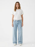Wide Leg Low Rise Chili