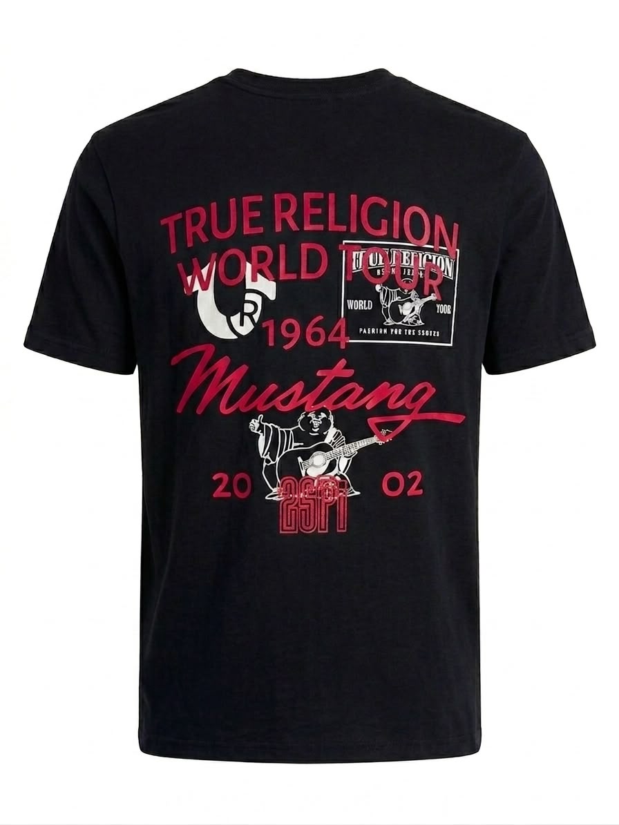 True Religion Tee Mustang