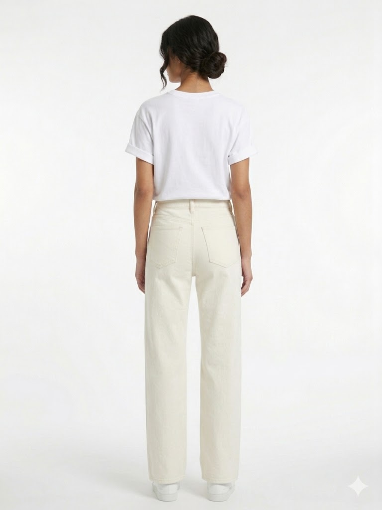 Wide Leg White