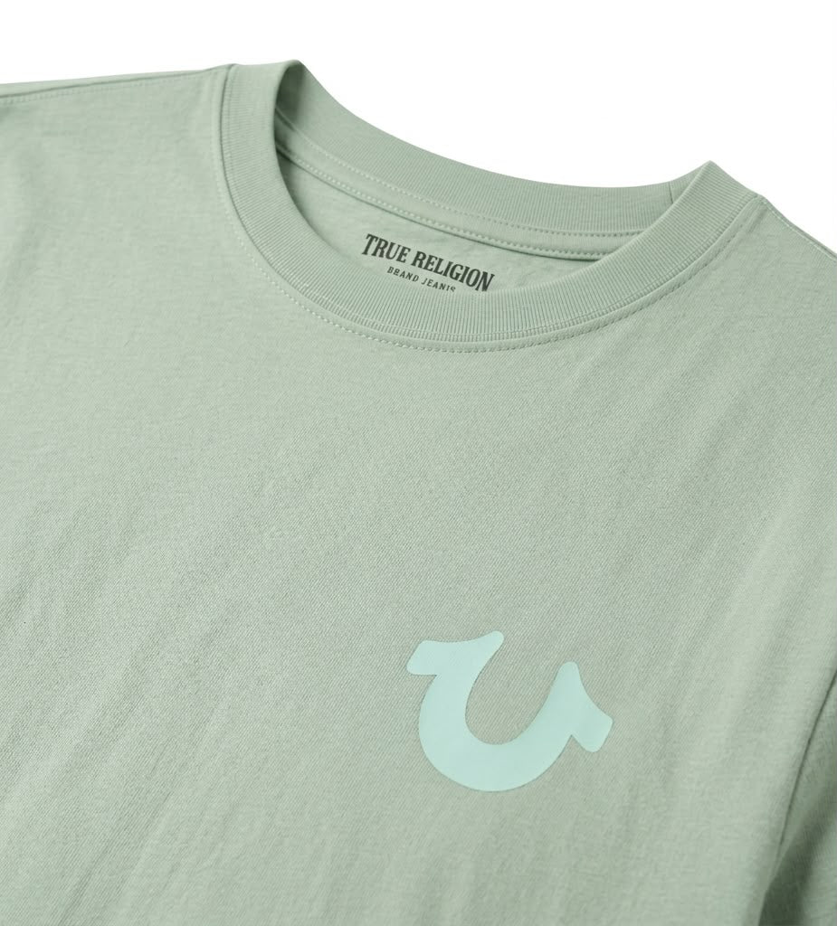 True Religion Tee Buddha Green