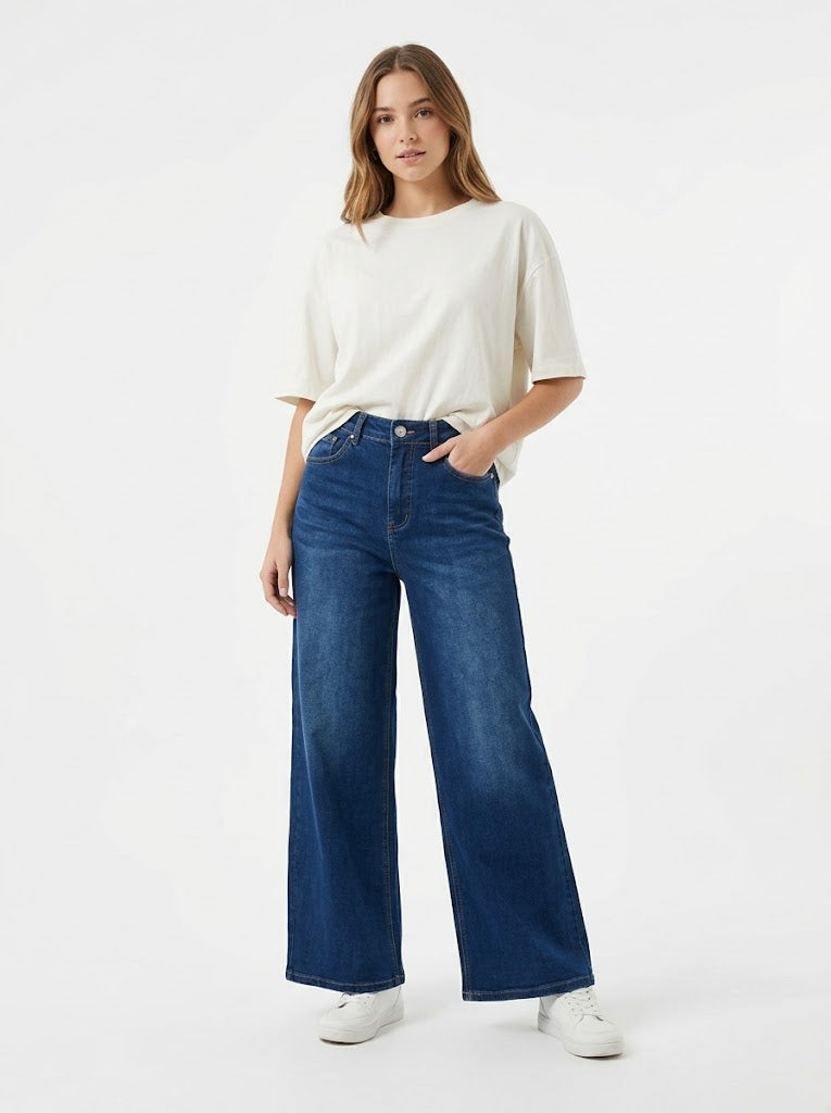 Indigo Baggy Jeans