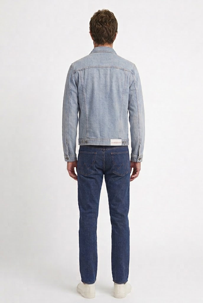 Denim Cropped Jacket CK