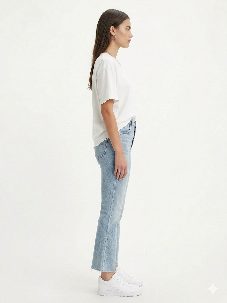 Kick Flare Stone Wash