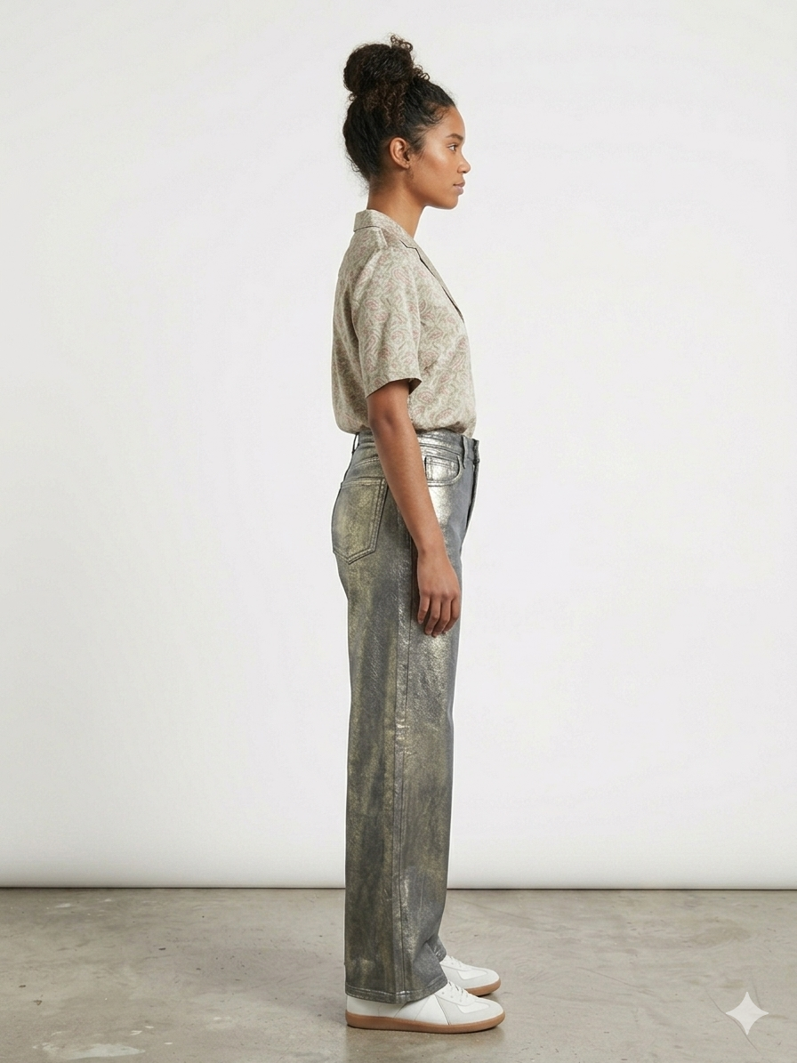 Wide Leg Platinum