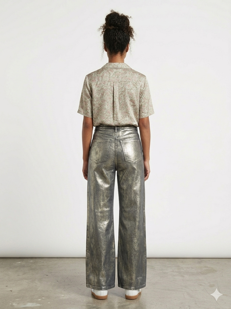 Wide Leg Platinum