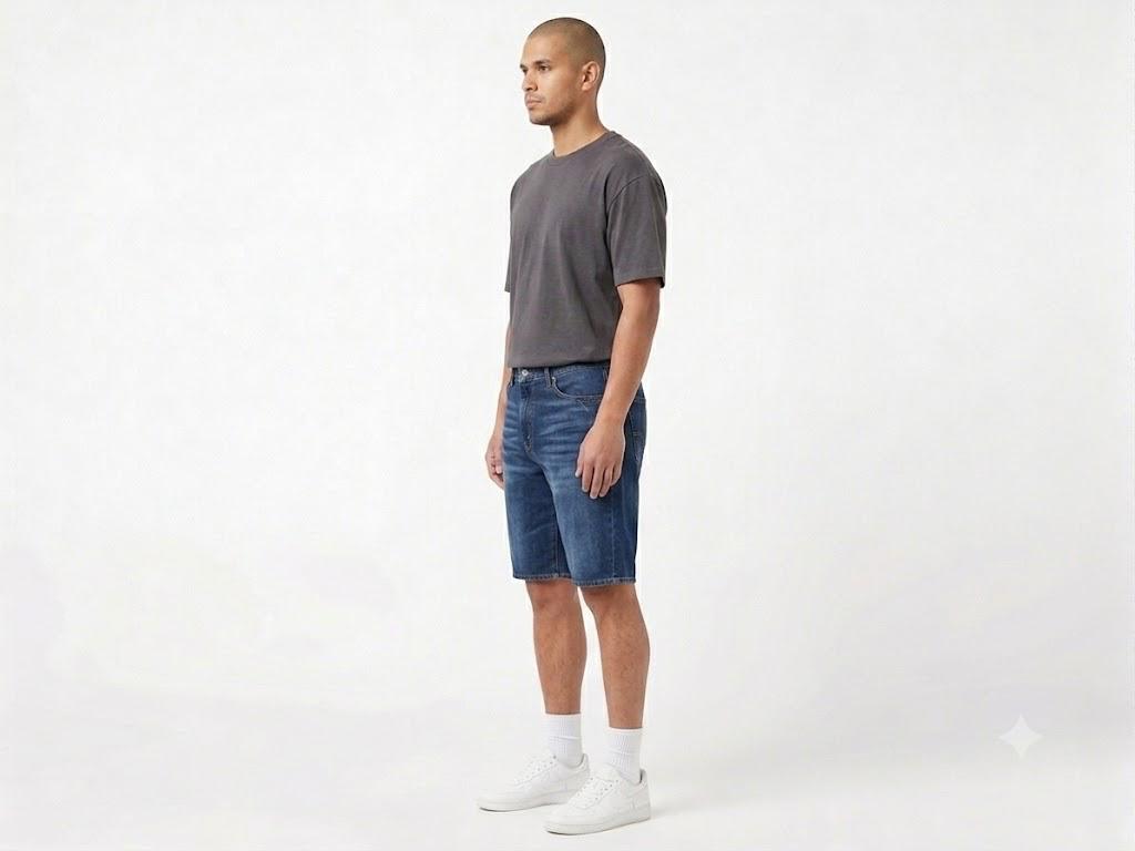 569 loose straight shorts
