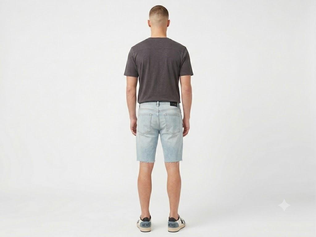 Short Slim Blue Bell