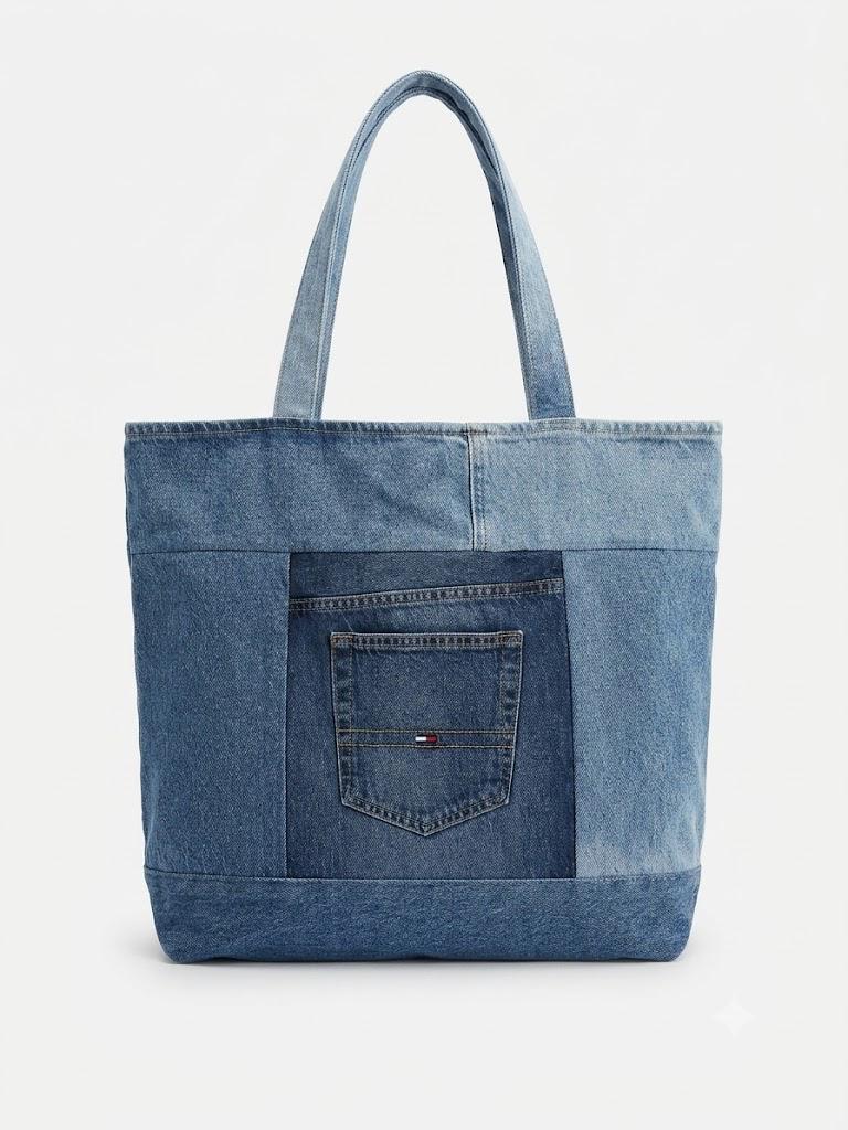 Denim Basic Tote Tommy