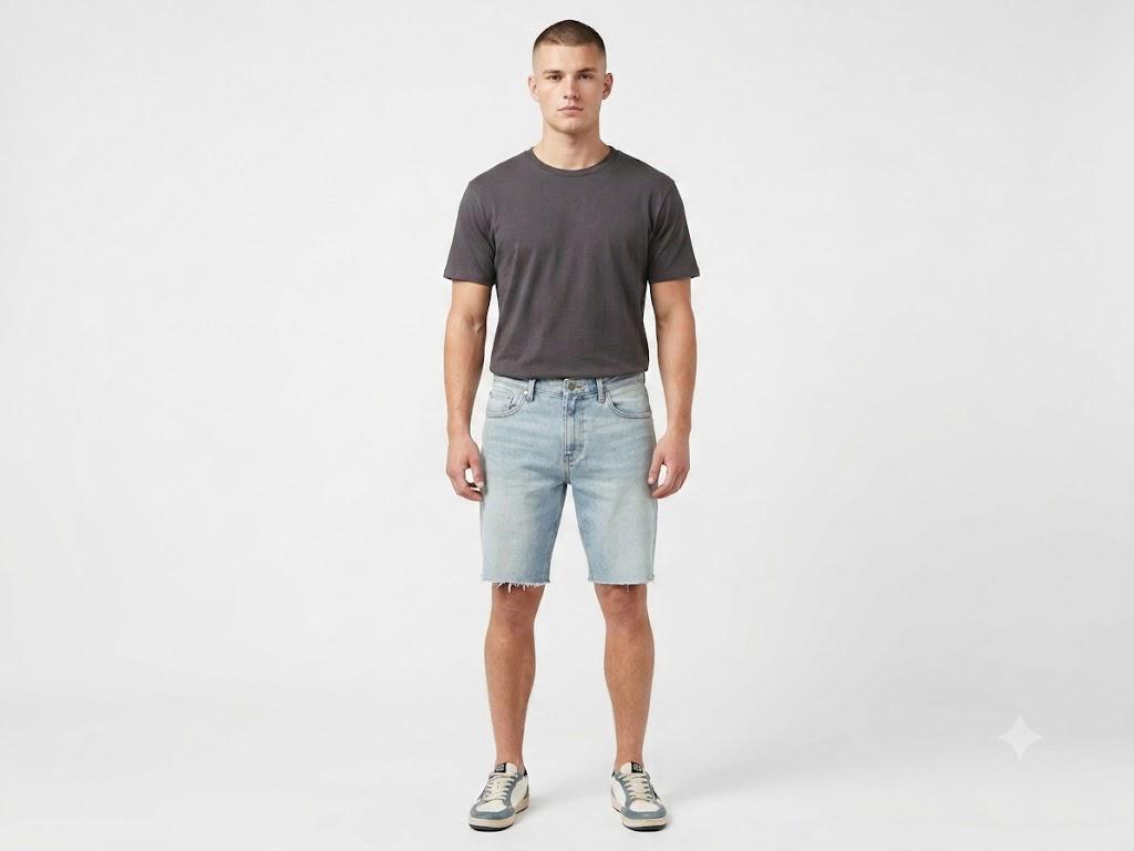 Short Slim Blue Bell