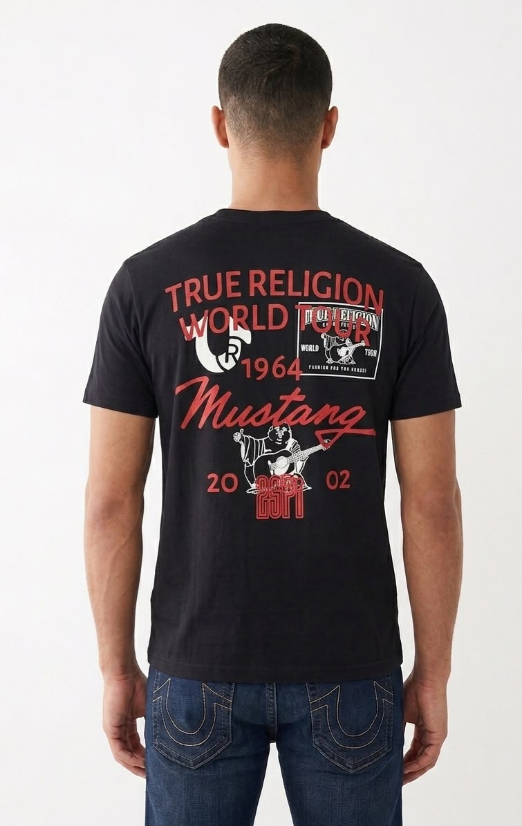 True Religion Tee Mustang