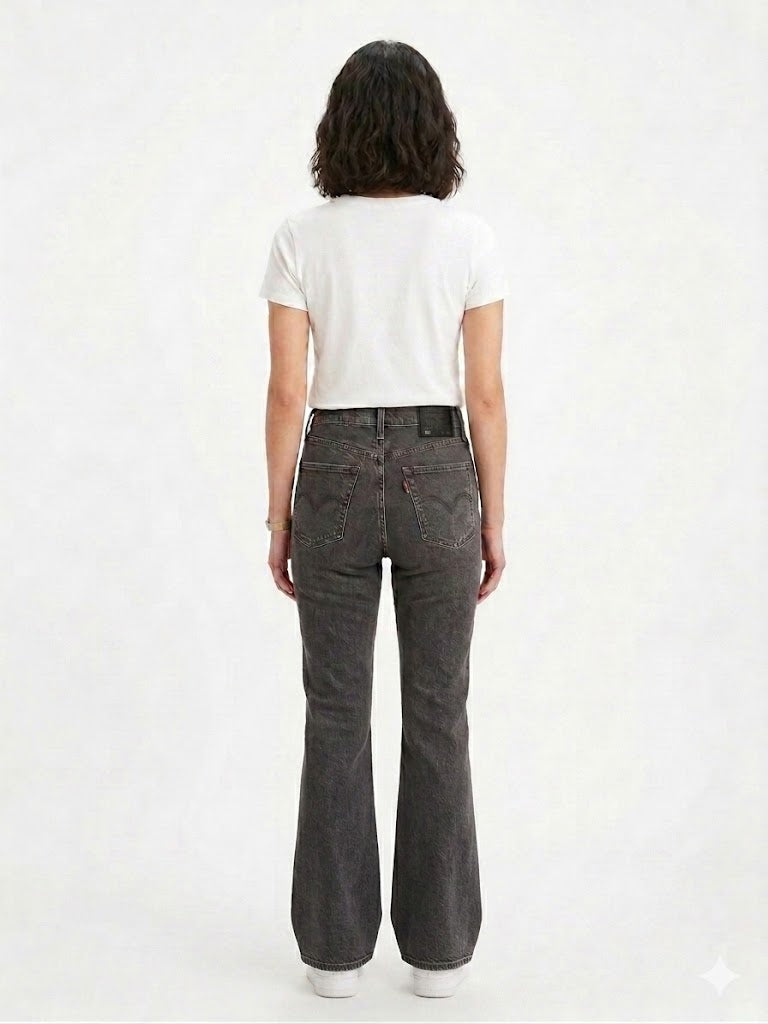 725 Bootcut Negro