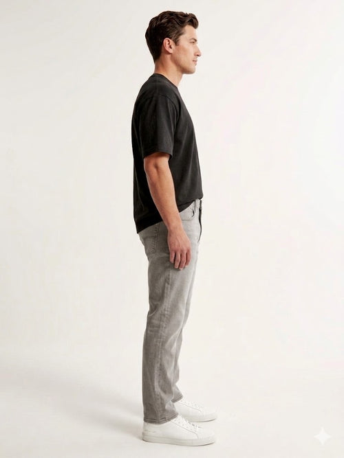 Athletic Straight Grey