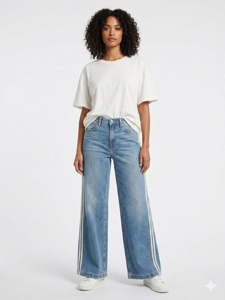 Loose Wide Leg Track