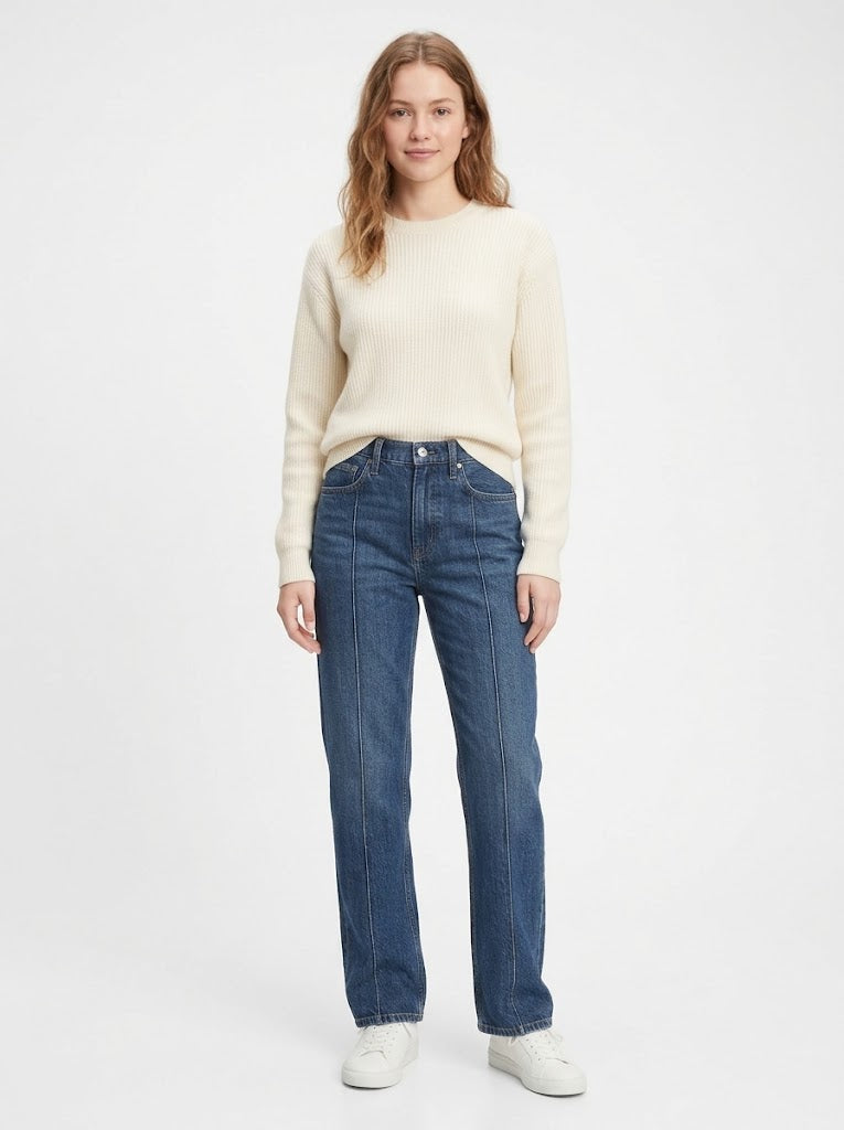 Straight Low Rise Jean