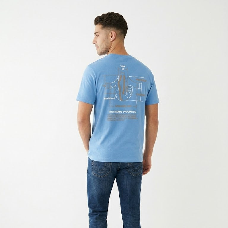 Tshirt Horseshoe Evolution
