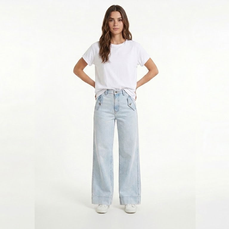 James Trouser Wide Leg