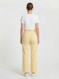 Wide Leg Light Yellow