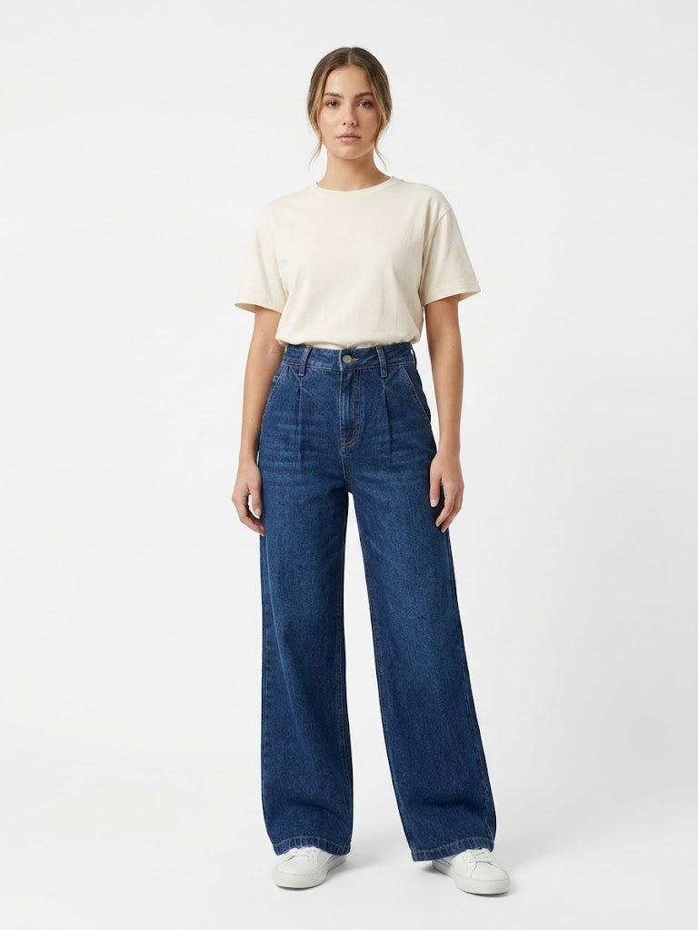 Pleated Wide Leg Priscyla