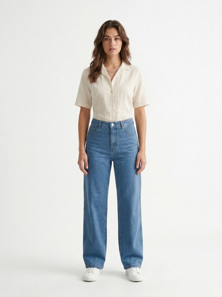 Pleated Wide Leg Priscyla
