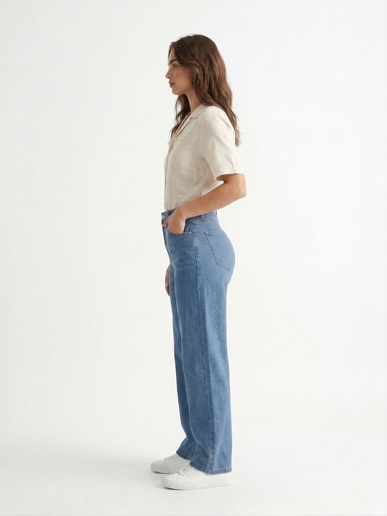 Pleated Wide Leg Priscyla