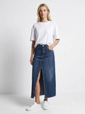 Denim Skirt Indigo