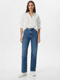 Mid Rise Straight Pocket