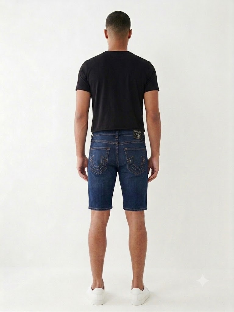 Riley Short Mid Rise Indigo