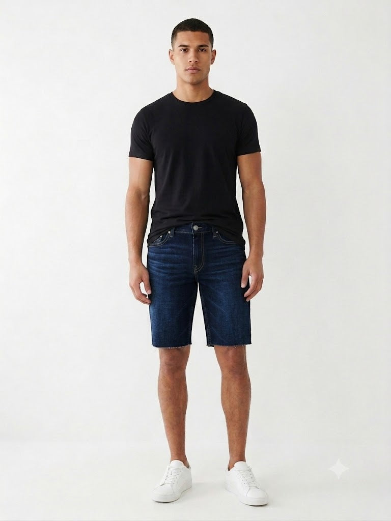 Riley Short Mid Rise Indigo