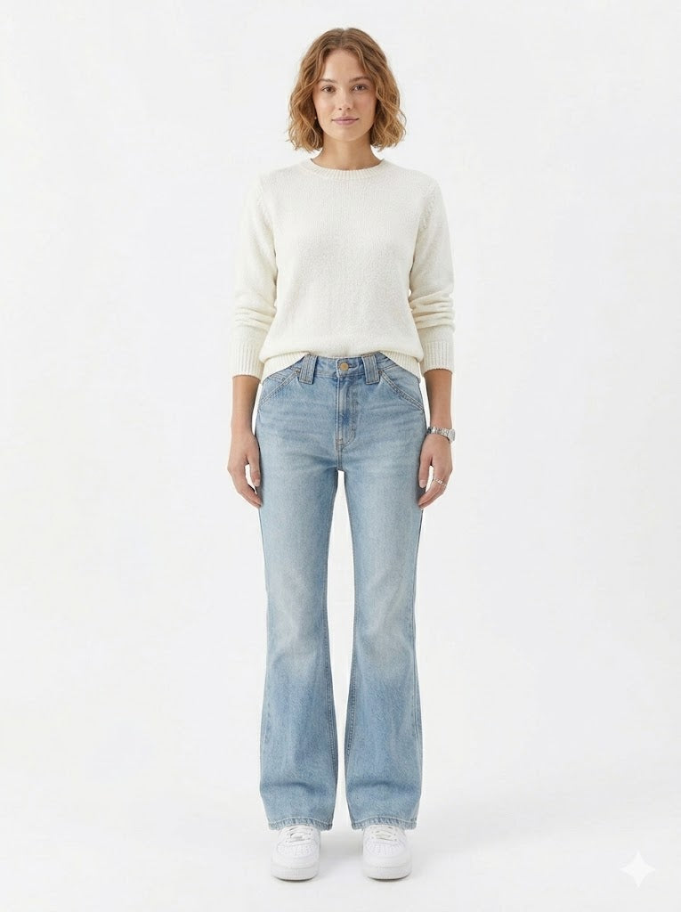 Bootcut Baby Blue