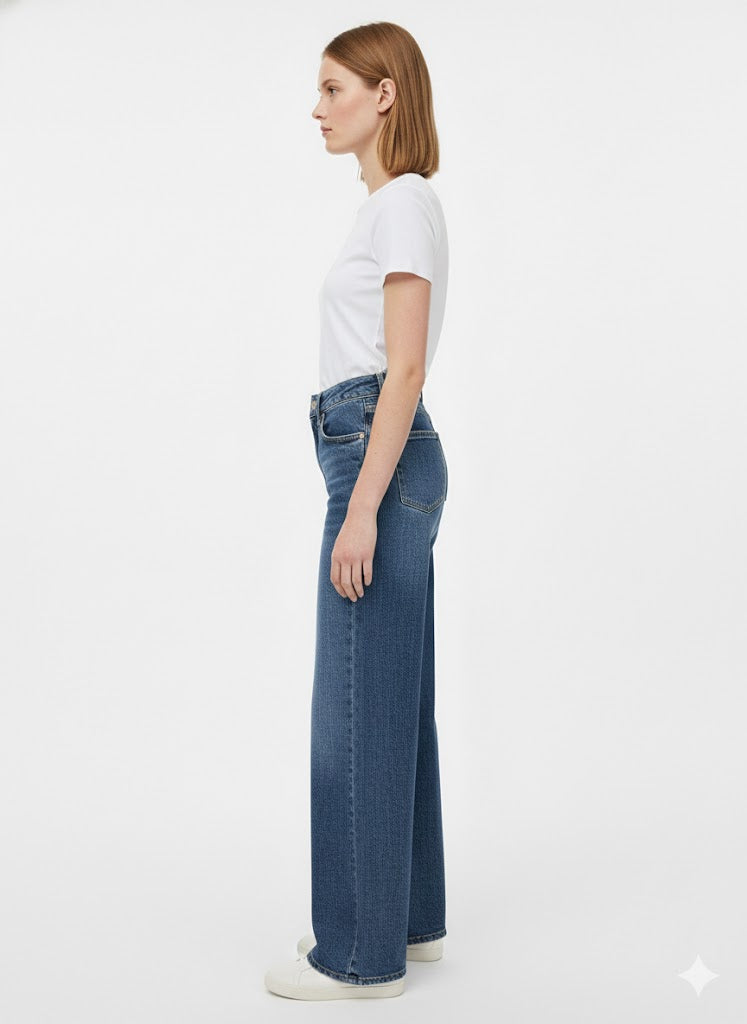 Wide Leg Bedford