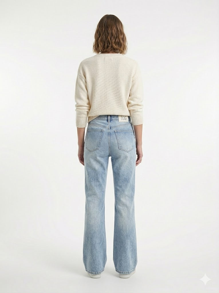 Bootcut Baby Blue