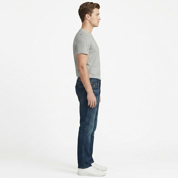 Varick Slim Straight Indigo
